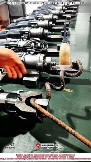 Rebar Bending Machine innovation tool for torque control