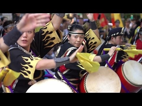 昇龍祭太鼓（ダイナミック琉球）/ 新宿エイサーまつり2016