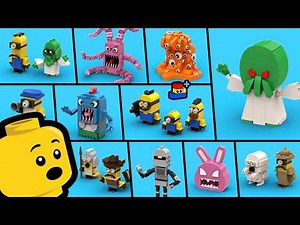 How to Build LEGO Minions and Monsters