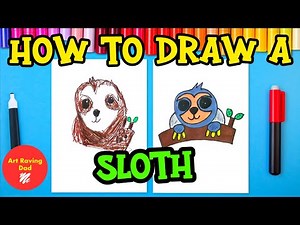 How To Draw A Sloth