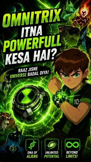 Omnitrix Itna powerfull kese hai | Ben 10