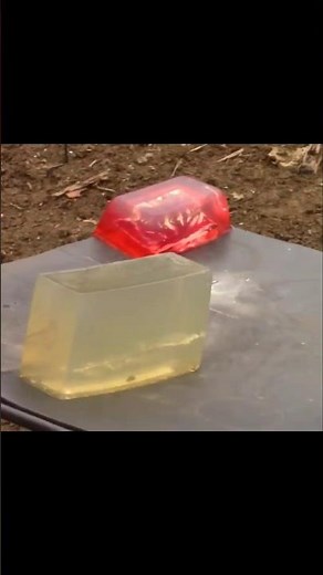 Ballistic Gel Experiment - 9mm VS .38 Special #experiment #ballisticgel #science #weaponstests #guns