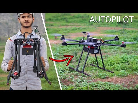Build Big Foldable Hexacopter Drone with 4k 3axis Gimbal Camera by Hi Tech xyz