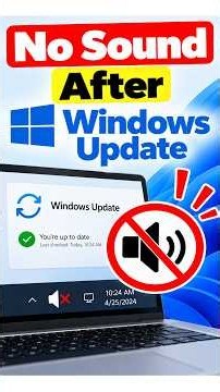 No Audio After Windows 11 Update? Easy Driver Fix
