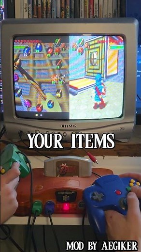 Zelda OOT Splitscreen PvP