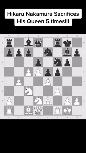 Hikaru Nakamura immortal game vs Boris Gelfand #chess #chesstok #chessmaster #chessman #chesslover #chessgame #chesscheckmate #chesstricks #chesstrap #hikarunakamura #magnuscarlsen #checkmate #grandmaster