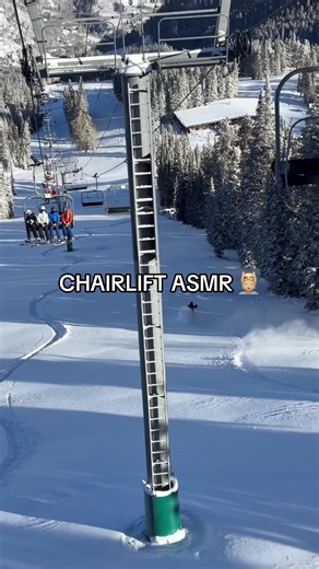 The sights, and sounds, of a powder day at Aspen Highlands ❄️ #asmrsounds #skiingtiktok #skicolorado #skiaspensnowmass
