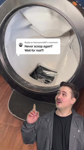 Cat owners need to hear this. #litterrobot