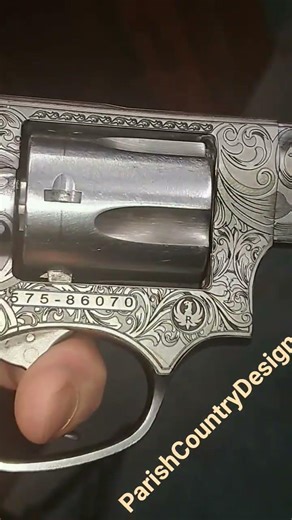 Ruger Sp100 Engraved #engraving #laserengraving #revolver #gun #pistol