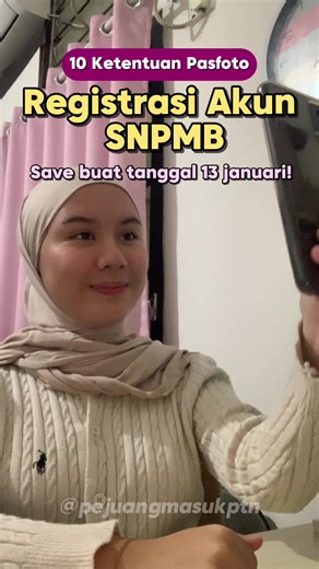 Hindari Kesalahan Foto Pasfoto Akun SNPMB
