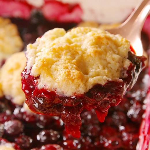 263K views · 1K reactions | This Blueberry Cobbler will leave you...