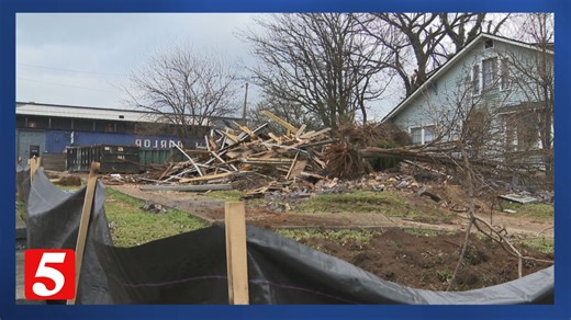Former record store building demolished without permits in East Nashville