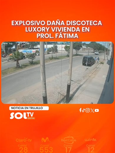 #Trujillo l EXPLOSIVO EN DISCOTECA. Conozca todos los detalles del ataque a la discoteca Luxor. Dos hombres fueron detenidos como sospechosos del atentado. General PNP Franco Moreno Panta no descarta que “Jhonsson Pulpo” dirigió la detonación.