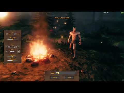 Valheim Character Creation