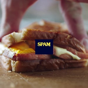 A grilled cheese with SPAM® Classic is child's play to make. And adult's play to enjoy. How many slices are you going to add? Recipe: bit.ly/SPAMgrilledcheese | SPAM