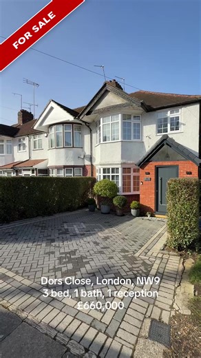 3-Bed Family Home for Sale in Dors Close, London