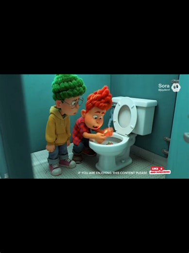 a movie clip made with sora A I to show animation but edited and scripted to look like a full movie not just prompting #ai #sora2 #funny #animated #humor