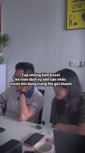 Hàm Excel kế toán dịch vụ cần cân nhắc trước khi dùng