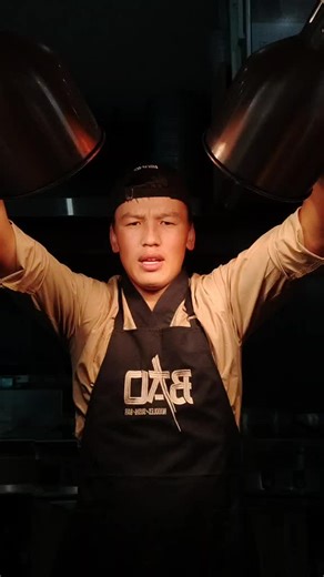 Cooking in a Cozy Kitchen with Copper Pots