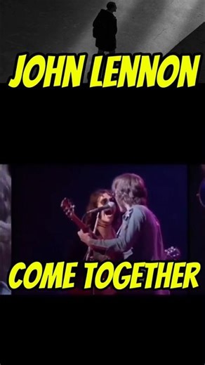 John Lennon singing 'Come Together' in NYC! 🔥#shorts