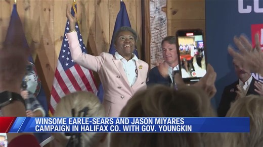 Lt. Governor Winsome Earle-Sears rallies supporters in Halifax County