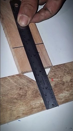 How to Mark and Cut a Perfect Hidden Dovetail Joint #wood