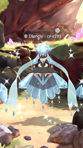 Wow! Got XXL Shiny Mega Diancie in Pokemon GO!
