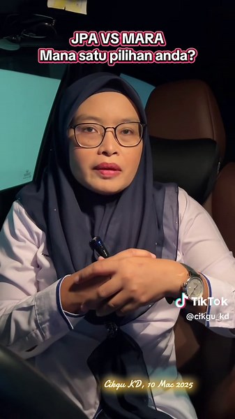 Yang mana satu pilihan kita? JPA atau MARA? Perbandingan antara JPA dan MARA untuk pelajar. #jpa #mara #pidnjpa #tespmara #campuslife #studentlife #cikgukd #bijakmasukudengancikgukd #edufluencerskpm #edufluencersjohor #edufluencerupuonline #bijakmasukudengancikgukd