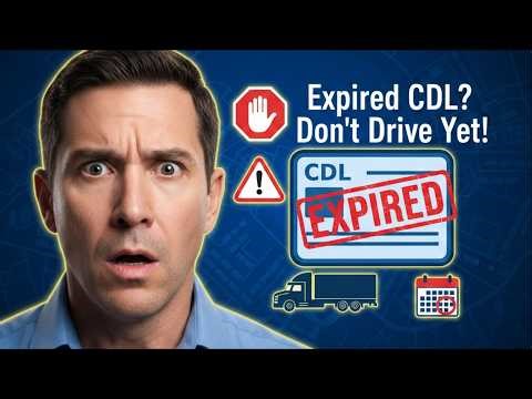 Expired CDL? Here’s What Truck Drivers Need to Know