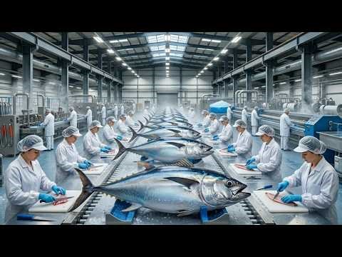 Inside the Tuna Factory | Step-by-Step Processing Explained