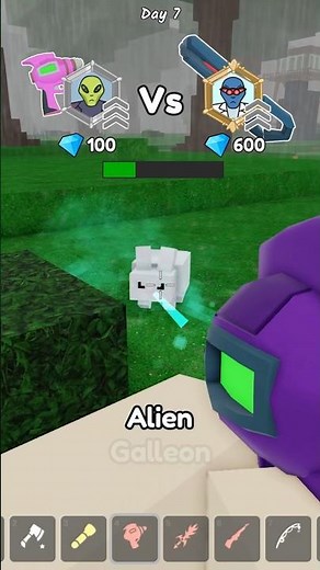 Alien vs Alien Scientist Damage Comparison 👽⚔️👽🥼 | 99 Nights in Forest
