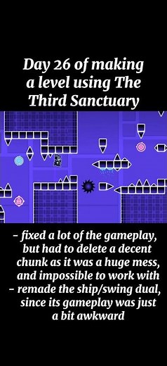 Day 26 of making a Level using The Third Sanctuary