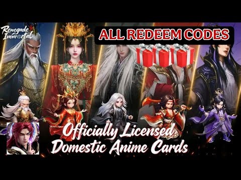 Renegade Immortal & All 13 Giftcodes🎁🎁 All 13 Active Codes Renegade Immortal Global + Redeem Guide