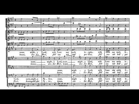Handel: Come, mighty father from Theodora, HWV 68 (Score-video)