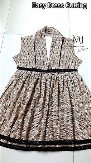 Beautiful dress cutting#shorts #dresscutting #sewingtutorial#shorts#dresscutting#sewingtutorial