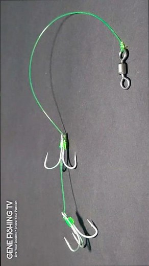 How to Tie the Ultimate Treble Hook Stinger Rig | Catch More Fish! 🎣