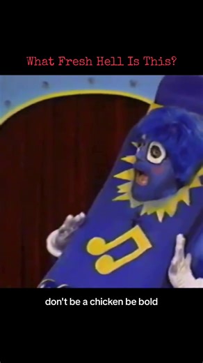 #PsaltytheSongbook reminds us not to be chickens! #psalty #psaltythesingingsongbook #nightmarefuel #foundfootage #vcr #wtf #analog #weirdcore #weirdtok #cringe #cringey #retro #cringetok #nostalgia #creepytok #vintage #fyp #foryoupage