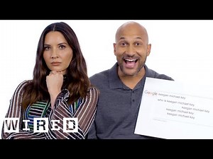 Keegan-Michael Key & Olivia Munn Answer the Web's Most Searched Questions | WIRED