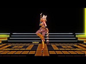 【Genshin Impact MMD / 4k 60p】 Xilonen Queencard Fixed Cam