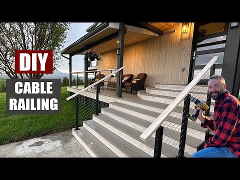 How to Install Cable Railing on a Deck (In-depth Tutorial)