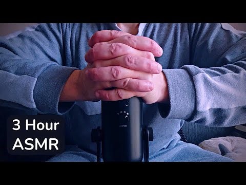 ASMR 3 Hours of Intense Fast & Aggressive Hand Sounds + Mic Gripping Compilation (no talking)