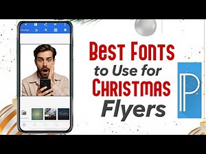 Best Fonts to Use for Christmas Flyers | Graphic Design Tips