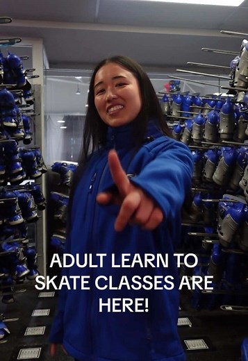 Adult Learn to Skate Classes at LCC Ice Rink