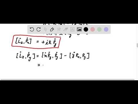 Starting with the canonical commutation relations for position and momentum Equation 4 10 , work out