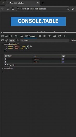 Stop Using Only console.log (Use These Instead) #programming #javascript #reactjs #coding
