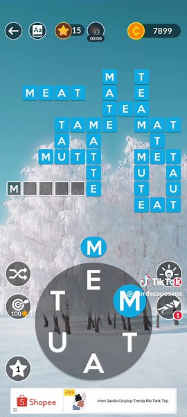 Level 404 - Wordscapes Answers #wordscapes #wordscapesanswers #fyp
