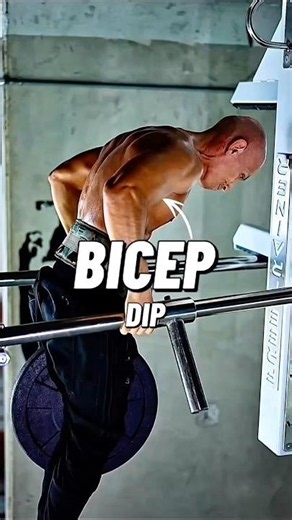 How to use your biceps for dips 🤫