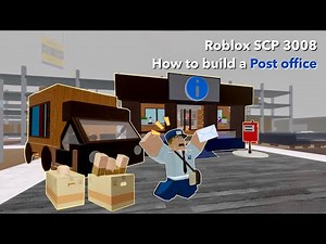 Building a Post office in Roblox 3008! | Roblox SCP 3008 House ideas