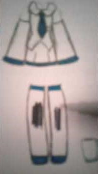 miku paper doll!!!!💙💙