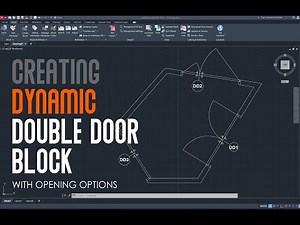 Creating Dynamic Double Door with 45/90/ closed options